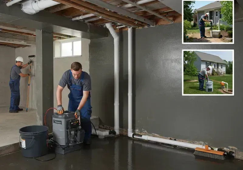 Basement Waterproofing and Flood Prevention process in Fort Covington Hamlet, NY